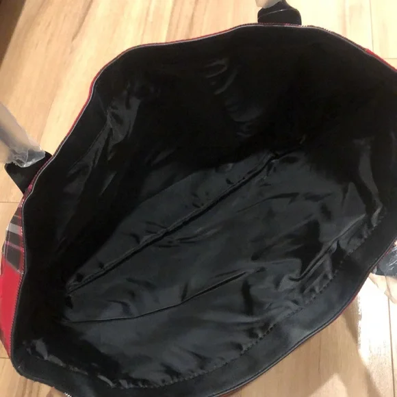 NEW Victoria’s Secret Red and Black Tote Bag - Picture 3 of 5